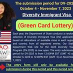 green card lottery 2023